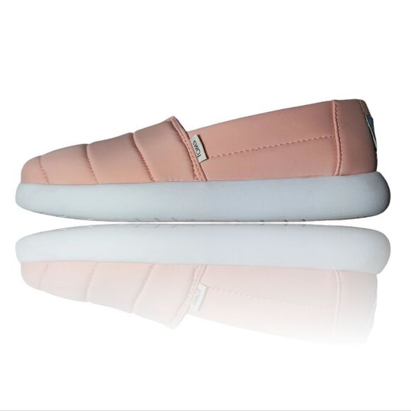 TOMS Dusty Pink Alpargata Mallow Slip On Casual Shoes - Picture 1 of 10